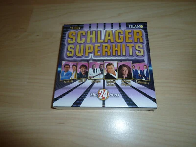 10 CDs Box - Schlager Superhits : Andrea Berg + Amigos + ... - Neu OVP - Bild 1 von 2