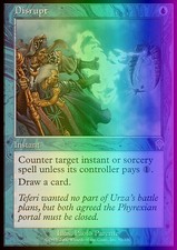 Magic the Gathering MTG Disrupt (51) Invasion   LP FOIL
