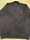 Bobby Jones golf turtleneck sweater 100%Wool Size L "Old Course St. Andrews" 