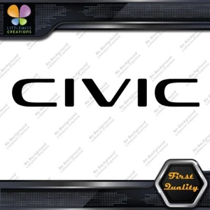 Compatible Honda Civic Modern Logo Cars Tuning Racing JDM Vinyl Decals Stickers - Picture 1 of 49