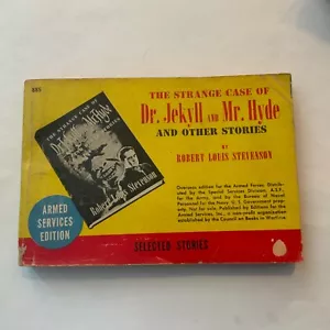 Dr Jeckyl and Mr Hyde *by Robert Louis Stevenson 1945 Armed Services Edition 885 - Picture 1 of 4