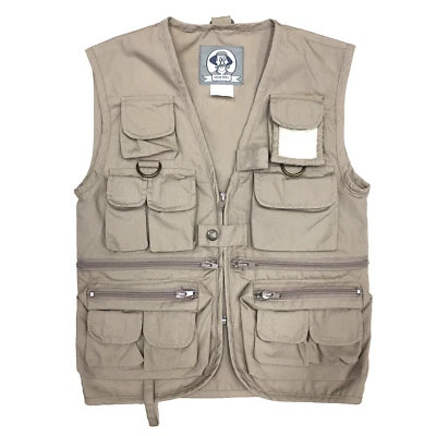 Rothco Uncle Milty Travel Vest Multi Pocket Fishing Hunting Utility Khaki Small - Image 1 of 4