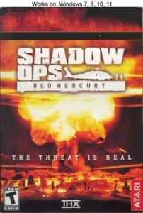 Shadow Ops: Red Mercury PC Game 2004 Atari Windows 10 11 - Foto 1 di 2