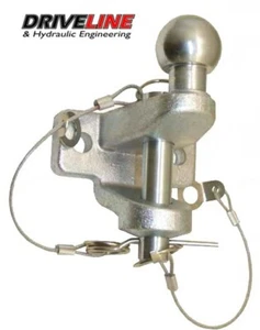 Tow Ball & Pin Towing Hitch Coupling 3.5Ton E11 Rated Heavy Duty Tow Ball - Picture 1 of 4