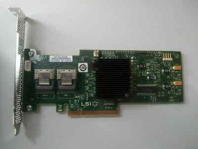 LSI 9240-8I IT MODE HBA 6Gb/s SAS2008 ZFS UNRAID FREENAS WINDOWS PC - Image 1 of 4
