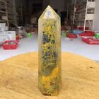 315G Natural Realgar Ore Stone Crystal Point Obelisk Healing Mineral