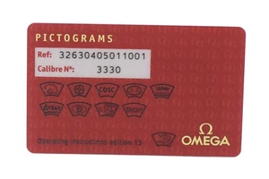 Omega 32630405001001 Cal 3330 Pictogram - Picture 1 of 1