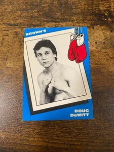1990 Brown's Boxing Doug De Witt #19 - Picture 1 of 1