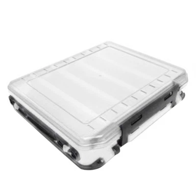 Organizador de aparejos de pesca-caja de almacenamiento de señuelos de pesca de doble cara accesorio de pesca Foto 1 de 4