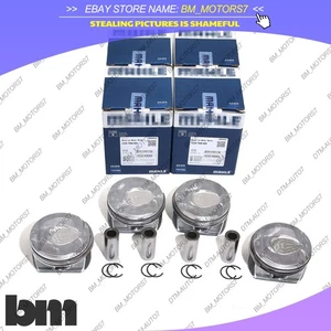 4x STD Pistons &Rings Set For Mini Cooper Clubman S JCW R55 R57 R56 1.6T N14B16A - Picture 1 of 6