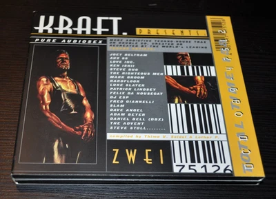 KRAFT. ZWEI - PURE AUDIOSEX - Techno Compilation-Various - 2 CD's - TOP ZUSTAND - Bild 1 von 4