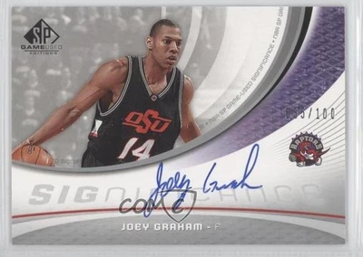 2005 SP Game Used Edition SIGnificance /100 Joey Graham #SIG-JG Rookie Auto RC - Image 1 of 2