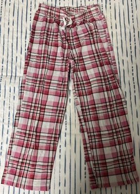 Wonder Nation Girls  Plaid Pajama Pants Size S - Image 1 of 2