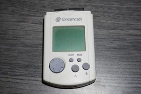 White Visual Memory Unit VMU (Sega Dreamcast) Official HKT 7000