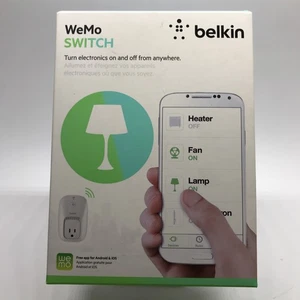 Belkin WeMo Switch WiFi Home Remote Automation Lichtschalter Neu versiegelte Verpackung - Bild 1 von 4