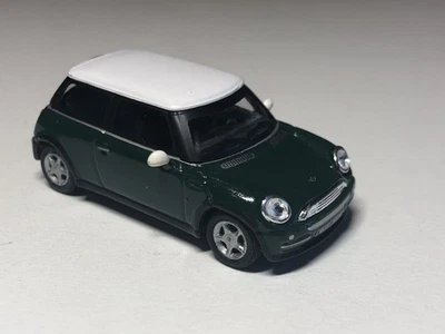 2 英寸 BR 绿色 2002 宝马 Mini Cooper Hongwell 1/72 压铸完好散装 — 第 1/4 张图片