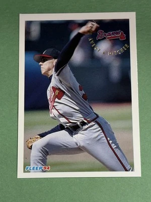 Steve Avery 1994 Fleer Atlanta Braves #350 V880 - Image 1 of 2