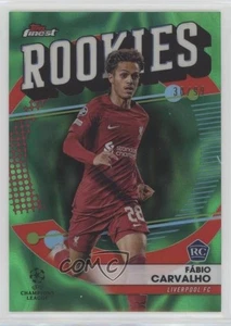 Refractor de lava verde 2022-23 Finest UEFA Clubes Competitions/99 Fabio Carvalho RC - Imagen 1 de 4