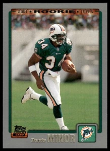 2001 Topps #373 Travis Minor RC Miami Dolphins NM+ - Picture 1 of 2