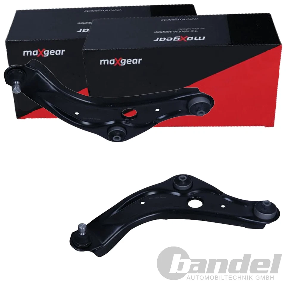 2X MAXGEAR Kit Bras de Suspension Extérieur Dessous Avant Pour Nissan Qashqai - Photo 1/4