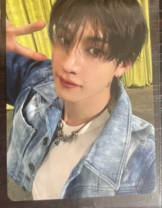 Tarjeta fotográfica hueca Stray Kids Japón tercer mini álbum Bang Chan HMV limitada usada envío gratuito - Imagen 1 de 2
