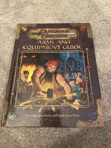 Dungeons and Dragons DnD D&D 3.5 accessory Arms and Equipment Guide - Picture 1 of 4
