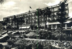 San Remo Royal Hotel Sam Remo Italy RPPC Real Photo Postcard - Imagen 1 de 2