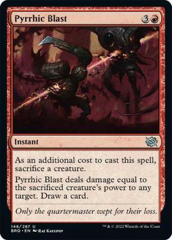 x1 Pyrrhic Blast - The Brothers' War - NM - MTG - Image 1 of 1