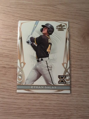 2023 Leaf Trinity Ethan Salas XRC Rookie Card #67 - San Diego Padres - Image 1 of 2