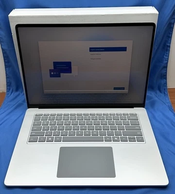 Microsoft Surface Laptop 7th 15" Snapdragon X Elite 2024 16GB 512GB Platinum - Image 1 of 4