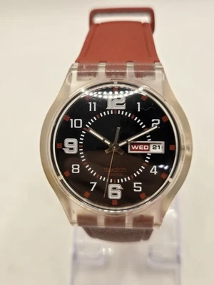 Reloj Swatch Jelly In Jelly Ruby Touch SUJK701. Batería nueva. Foto 1 de 4