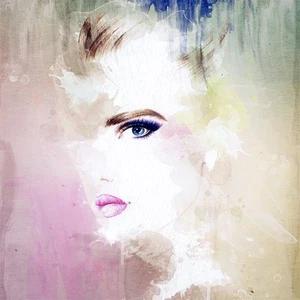 3D Pretty Graffiti Face 2565 Paper Wall Print Wall Decal Wall Deco Indoor Murals - Picture 1 of 7