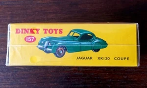 DINKY TOYS JAGUAR XK 120 COUPE N. 157 1/43 SCALE n/ BBR MINICHAMPS MERCURY CORGI - Foto 1 di 1