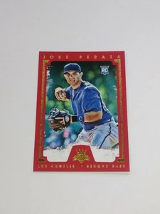 2016 Diamond Kings ** FRAMED RED ROOKIE ** #164 Jose Peraza RC #D / 99 - Picture 1 of 2