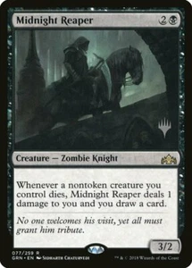 1x Midnight Reaper 077/259 Guilds of Ravnica Silver Stamped Foil Promo (MTG) - Bild 1 von 1