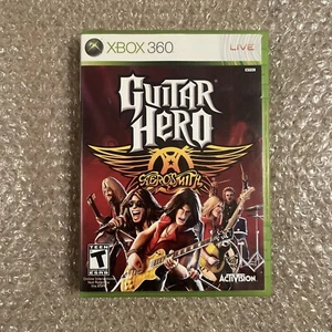Guitar Hero: Aerosmith (Microsoft Xbox 360, 2008) Completo Testato SPEDIZIONE VELOCE - Foto 1 di 7