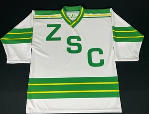 Camiseta deportiva de hockey ZSC Lions para hombre talla M camiseta reproducción temporada 1973-1974 - Imagen 1 de 9