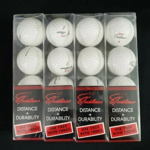 VINTAGE MacGregor Nicklaus Distance + Durability Golf Ball 4 Sleeves 16 total - Picture 1 of 6