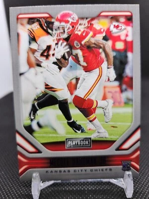 Mecole Hardman - 2019 Playbook - Purple Parallel - Kansas City Chiefs - Image 1 of 4