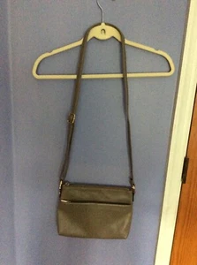 Women’s gray purse with long strap and zipper closure “a new day” from Target - Picture 1 of 6