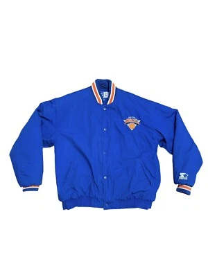 New York Knicks Vintage Starter Jacket Size Large Blue Color Vintage NY Knicks - Image 1 of 4