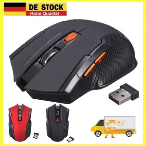 USB Wireless Mini Maus Kabellos Gaming Mouse Computer Notebook Laptop Funk - Bild 1 von 14