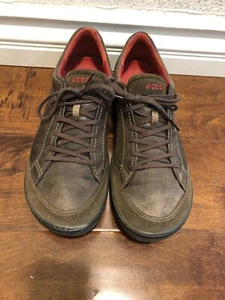 Zapatos para hombre Ecco marrón Learher talla 43 EU 9 EE. UU. - Imagen 1 de 8