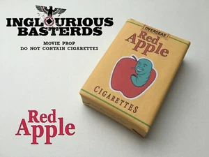 WWII Red Apple pack TARANTINO Inglorious Basterds Movie Prop US 40's khristore - Photo 1/12