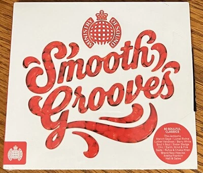 VARIOUS ARTISTS "SMOOTH GROOVES" BRAND NEW ORIGINAL 2016 UK 3CD ALBUM IMPORT Foto 1 de 2