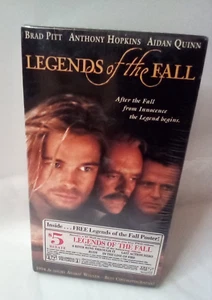 Legends of the Fall Sealed VHS Tape with Poster Brad Pit Vintage Movie 1995 - Picture 1 of 11