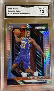 Panini Prizm Deandre Ayton Rookie Hyper Refractor Gem 2018 como nuevo 10 SP - Imagen 1 de 3