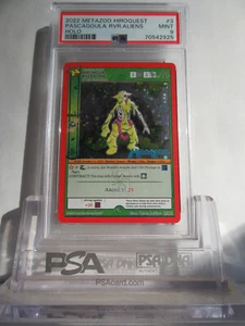 Pascagoula River Aliens Hiroquest Holo 3/66 Metazoo PSA 9 MINT Goldin - Bild 1 von 6
