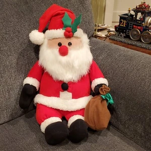 Plush Santa Claus Holiday Decor - Picture 1 of 4