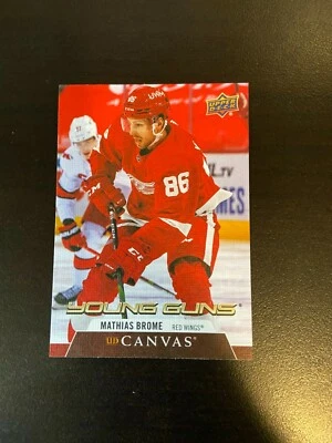 2020-21 Upper Deck Series 2 Mathias Brome Young Guns Canvas C213 - Image 1 of 2